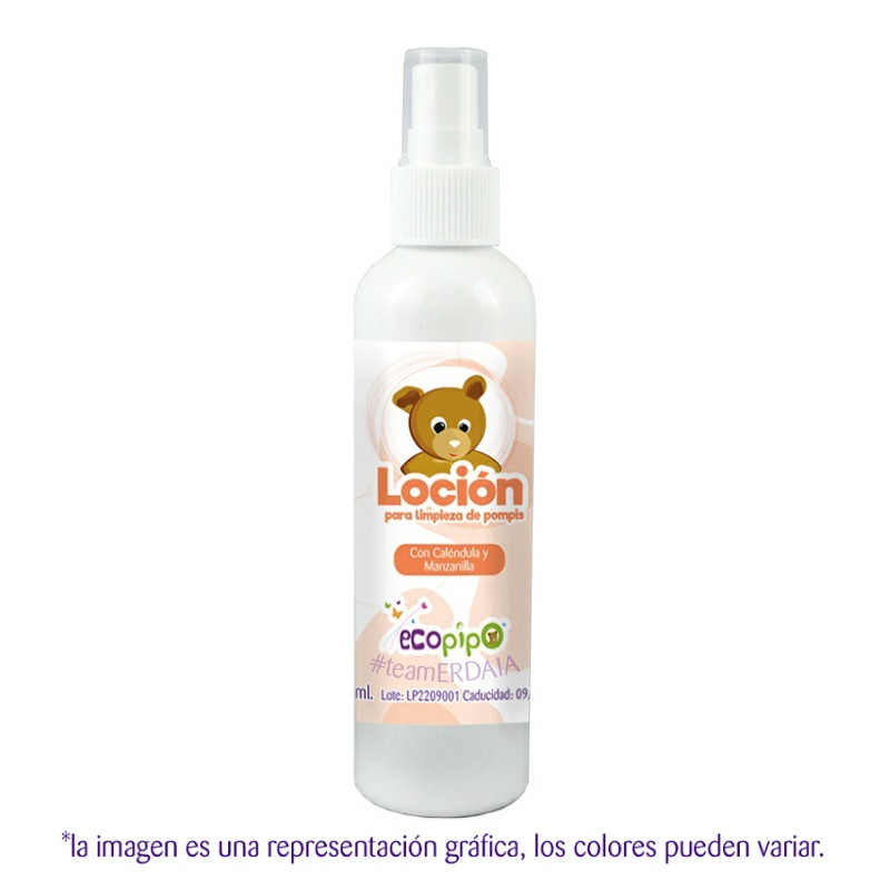 Loción para pompis anti rozaduras Ecopipo. 120 ml. 06/24