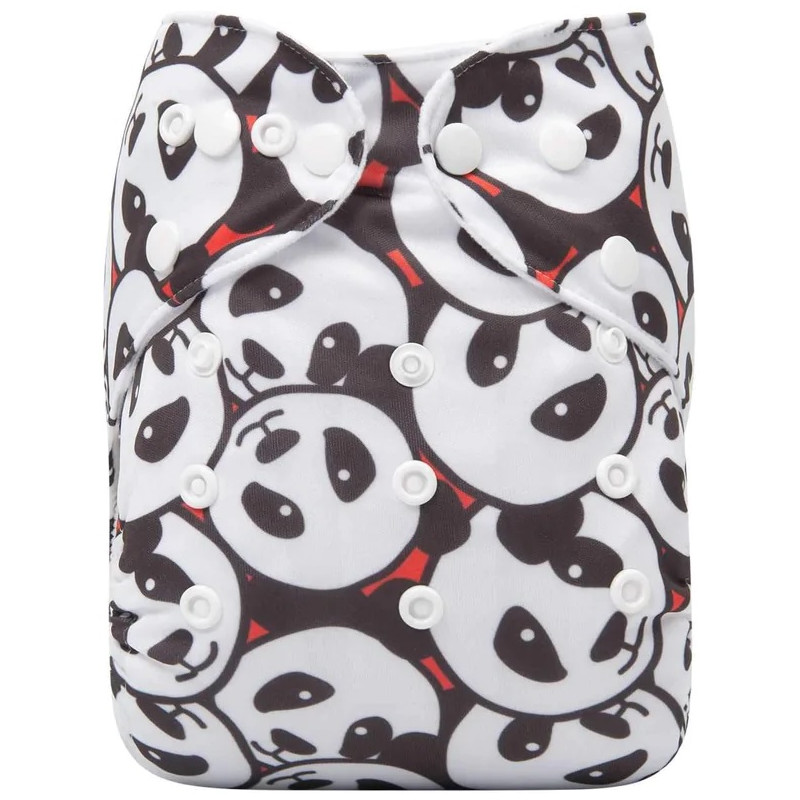 Pañal Alva Baby. Estampado. H317 Panda faces