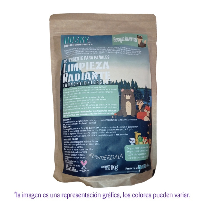 Husky Detergente Bosque Invernal 1 Kg