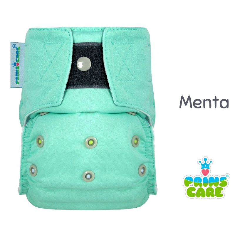 Pañal Prins Care. Menta. Velcro. Unitalla.